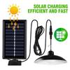Lampa Żyrandol Led Panel Solarny Kemping Żarówka