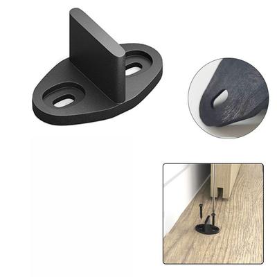 Nylon Adjustable Stay Roller Compact Light Mounting Barn Door Floor Guide Keep Safe Space-saving Barn Door Hardware