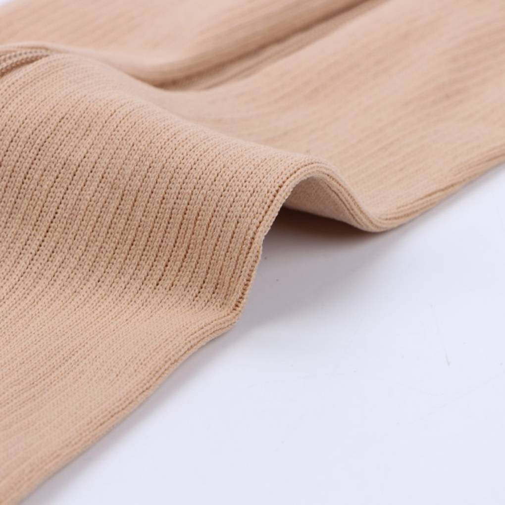 Fashion Nylon Zipper Compression Sock Leg Knee Support Open Toe Preventing Varicose Veins Stretch Socks