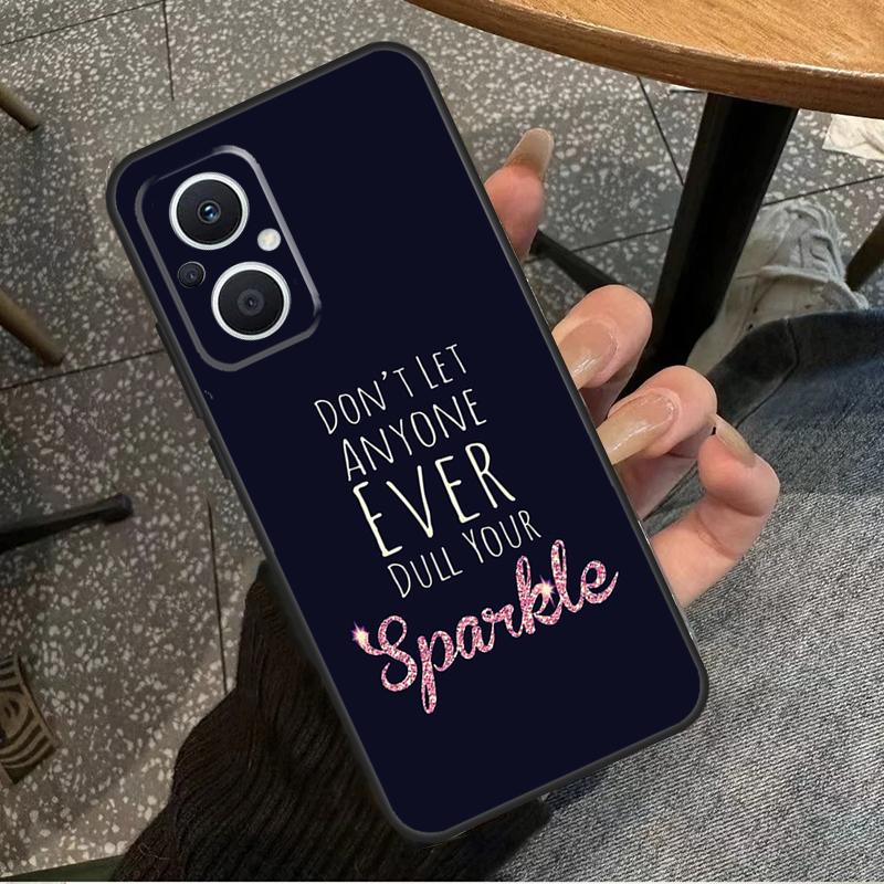 SPARKLE INSPIRATION Case For OPPO Find X6 Pro X3 X2 Neo X5 Lite OPPO Reno 6 Lite 4 5 7 8 10 8T 5Z 2Z 4Z Coque
