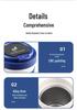 2026 Jiangling Ford Equator Ashtray with Lid: Anti-Ash Flying Design