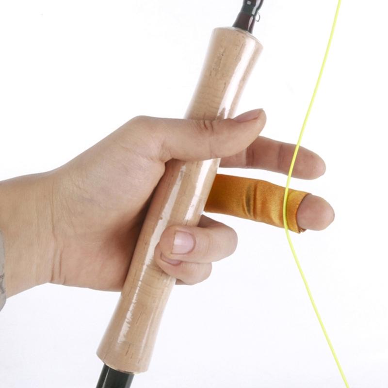 3Pieces Finger Sleeves Protectors Thumb Brace Support Elastic Fly Fishing Stripping Guards Anti Scratch Finger Protector