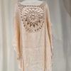 2021 Plus Size Off-Shoulder Tassel Cutout Beach Cover-up