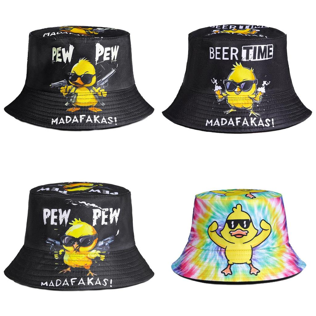 Animal Print Fisherman Hat With Breathable Polyester For Summer Outdoor Casual Wear