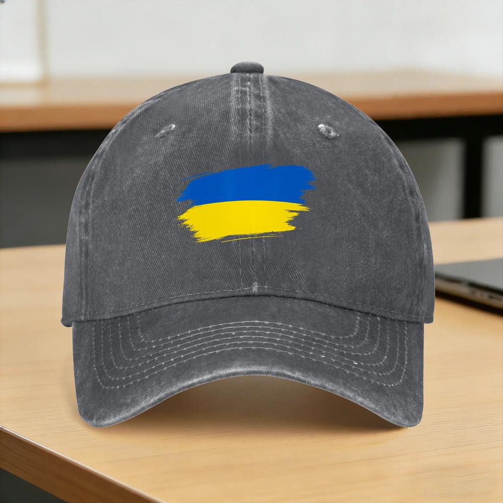Ukraine Ukrainian Flag Casual Baseball Cap Summer Trucker Hat Outdoor Sport Hip Hop Hats Unisex Adult Yk Retro Baseball Caps