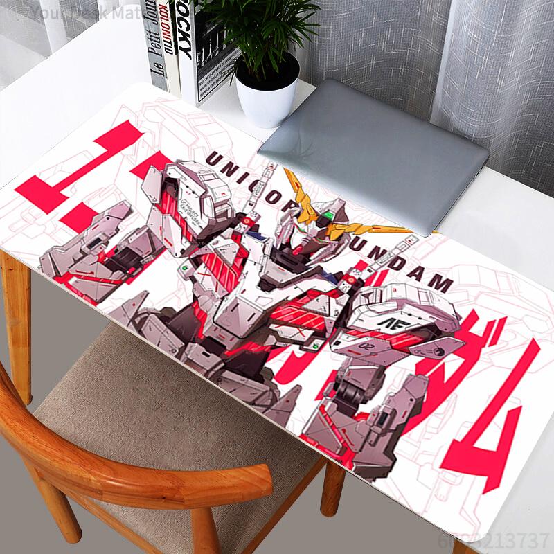 Mouse Pads Gundam Mouse Pad Gaming Large Dywan Gamer Keyboard Desk Mat Table Carpet Mousepad XXL 900x400 For Computer
