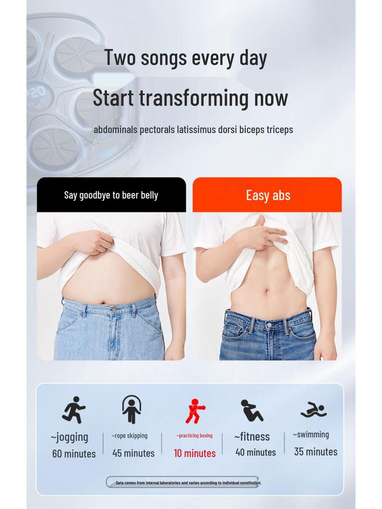 Bluetooth Smart Boxing Target for Home Fitness and Training