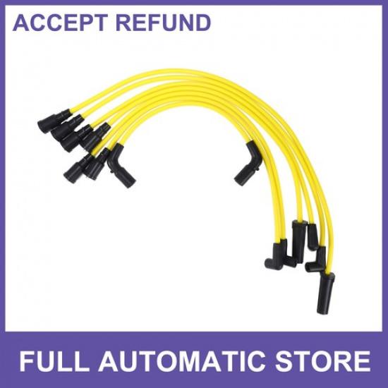 7 Pcs Spark Plug Wire Ignition Coil Cable 12192092 for Chevrolet Astro 96-05 New