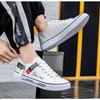 Letnie Męskie Trampki Płócienne Niskie Codzienne Oddychające Buty Nastolatki Modne Lekkie Młodzieżowe Streetwear Wygodne Obuwie
