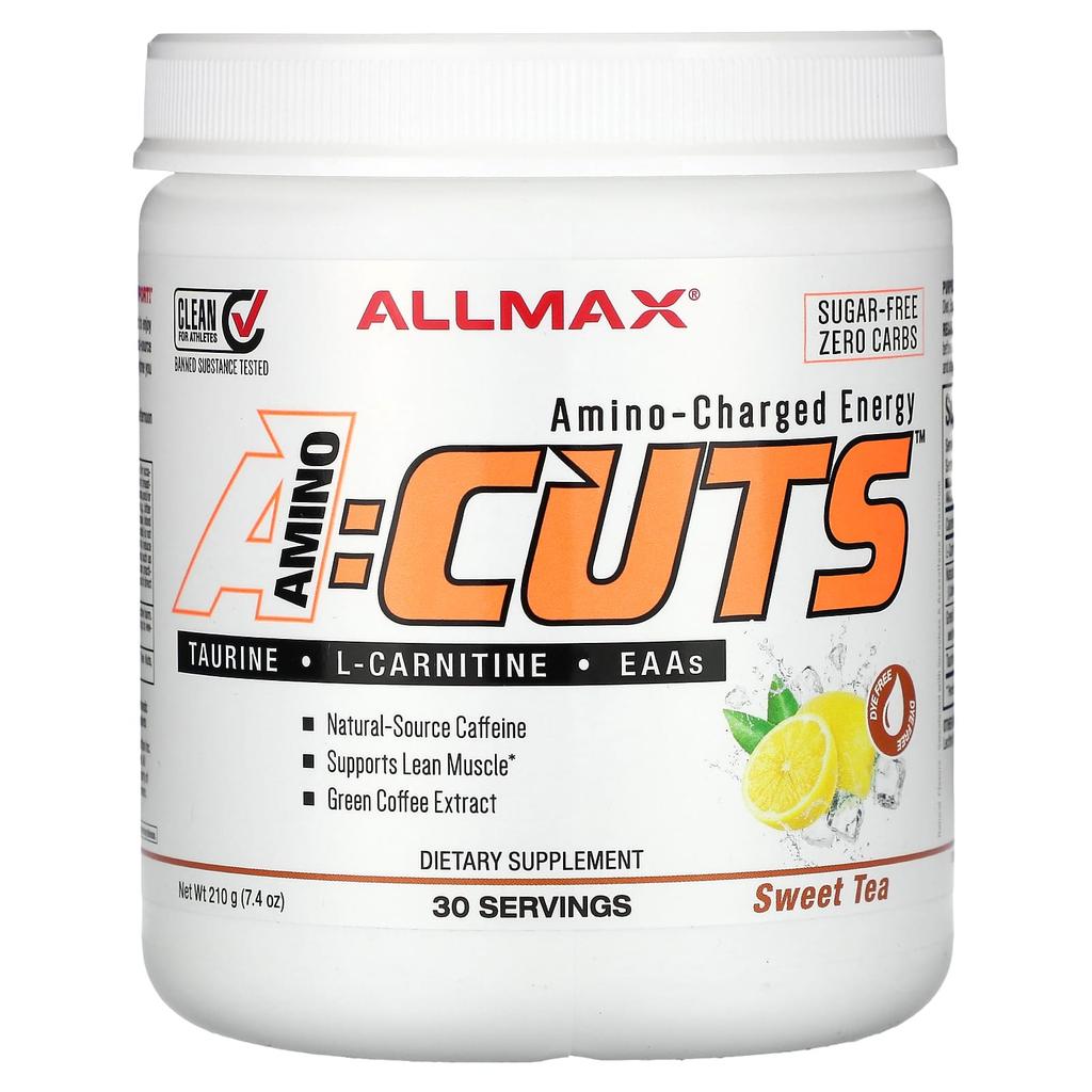 Acuts™, Amino Charge Energy, Sweet Tea, 210G(7.4Oz)