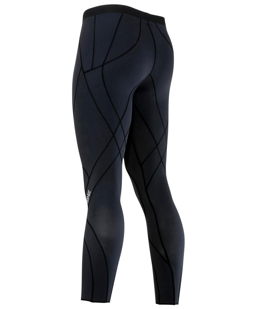 Wacoal Generator Model Sports Tights and UV Protection Sizes and Y CW-X (Long Length), Moisture-Wicking, Quick-Drying, (Over 90%), HZO669, Men's, BL,