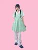 PONY PRESS CLUB Signature Frill Apron (Green)