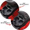 Sauicemy Carbon Fiber Cup Holder Cup Holder Drink Holder Protective Interior Car Decorative Trim Kit for Fiat 500 Fiber Look Cup Cover, Sticker,