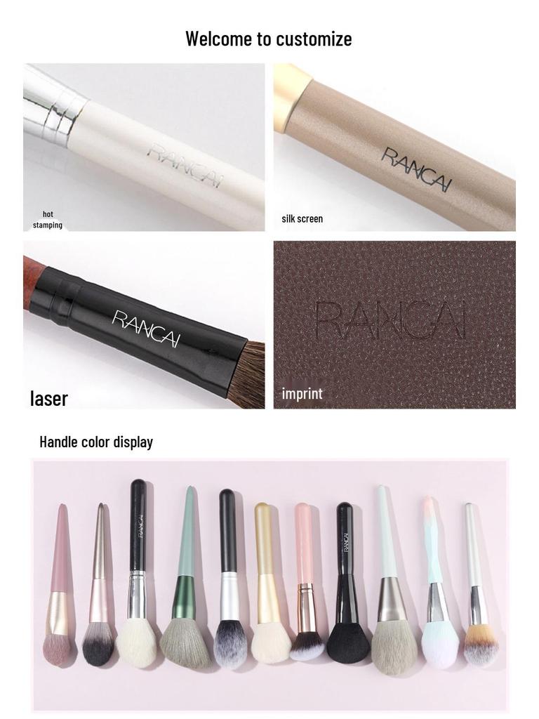 15-Piece Matte Black Makeup Brush Set: Powder & Blush Tools Available Now