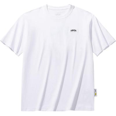 Повсякденна Вільна Зручна Універсальна Футболка з Круглим Вирізом Дихаюча Проста з Коротким Рукавом Чоловічі Топи Білосніжна 152528134-5