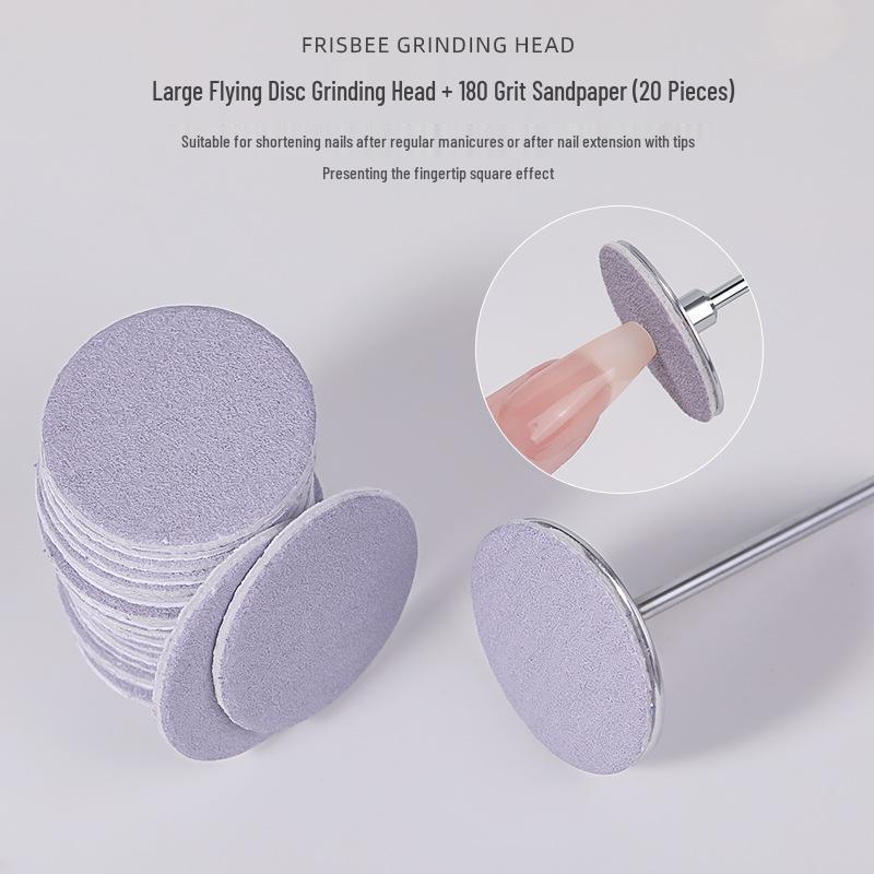 UFO Disc Grinding Head for Hollow Heart Manicure - Russian Pre-Treatment Nail Art Tool