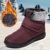 Outono Grande Tamanho Botas de Neve Femininas Botas Curtas Plus Veludo Quentes Antiderrapantes Leves Casuais Botas Curtas