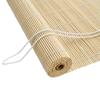 Estor Enrollable de Bambú Natural 130 x 160 cm