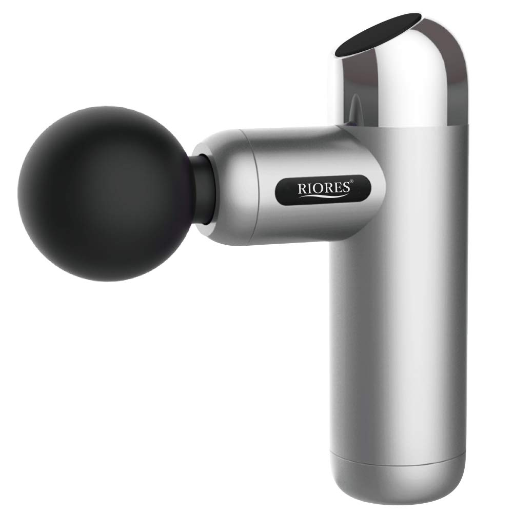 RIORES Solid Whole Body Care Lightweight 516g Ultra Small Compact Powerful Vibration Up To 2900 Minute Pocket Size Rechargeable Portable Doctor Shot