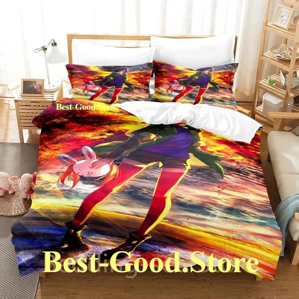 Tokyo Ghoul Touka Kirishima Beding Set Printed With Pilowcase Bed Soft Duvet Cover Soft Single Double Quen Super King-Sized Dimensionsd Dimensions