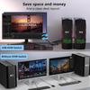KVM Switcher HDTV-compatible 4K60Hz for Smooth Switching Between 2 Computers Sharing 1 Screen and USB3.0 Devices