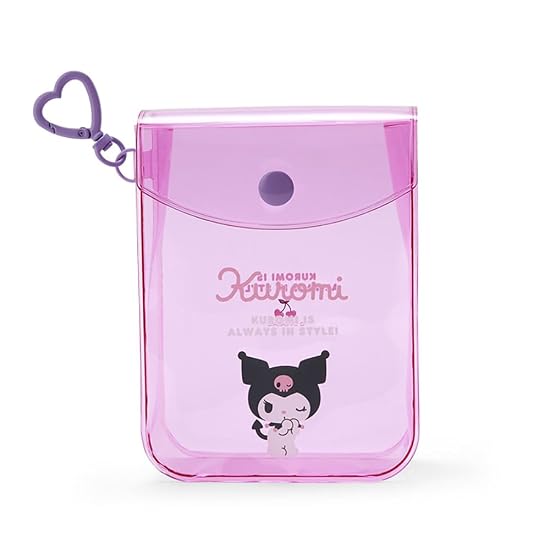 SANRIO Прозрачный мини-кошелек Куроми 13×10×4см Персонаж 199834 B0D28QVC6Q