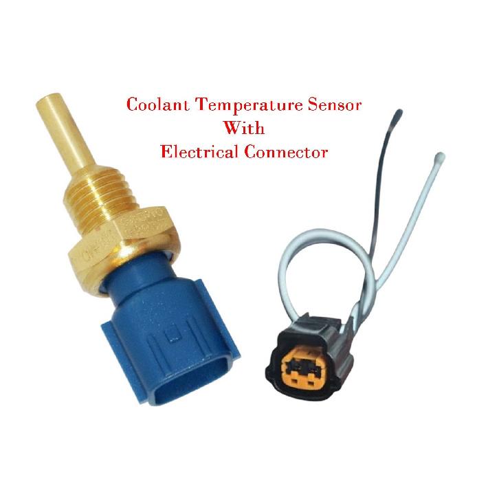 Coolant Temperature Sensor & Connector Fits Nissan 2007-