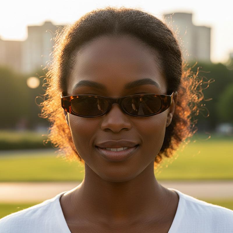 JYL TS GM Sunglasses Women UV Protection Driving Round Face 88650