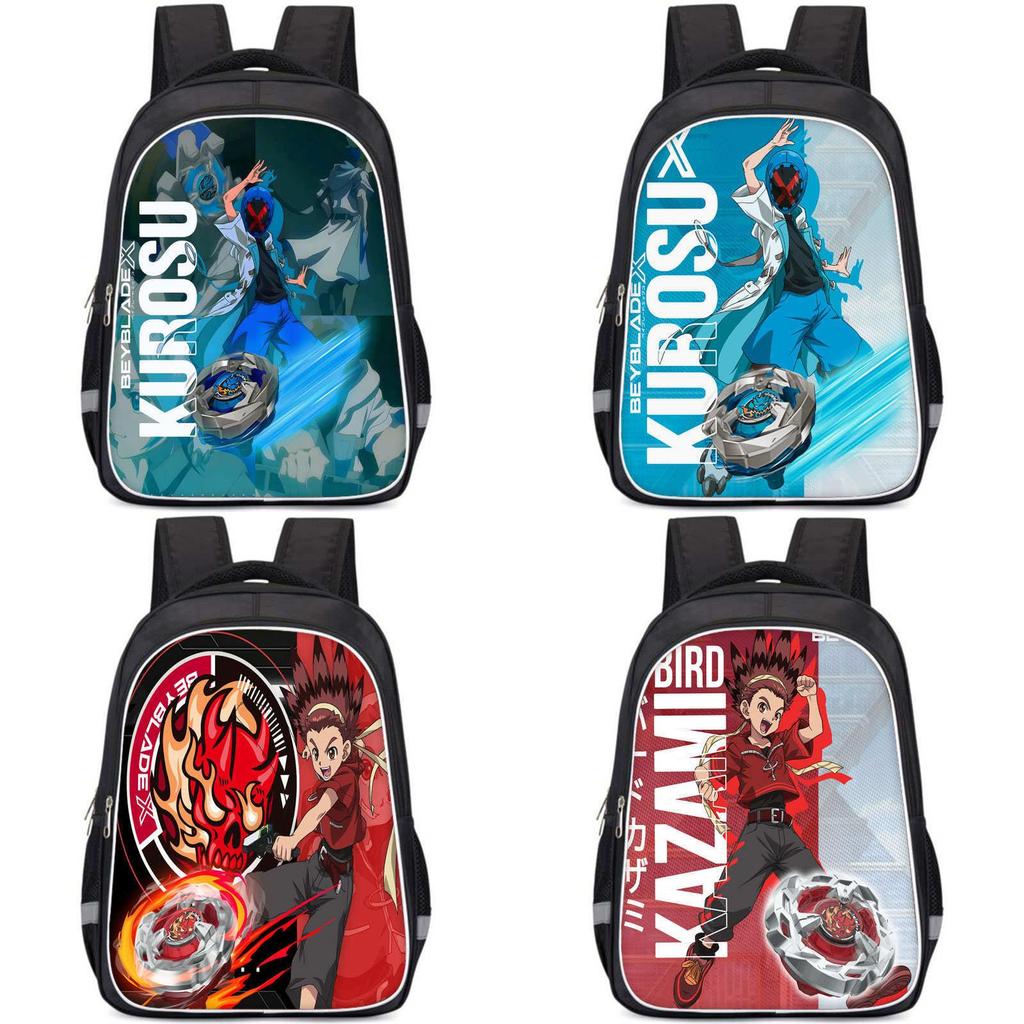 Beyblade X Large Capacity Backpack Lightweight Oxford Bag For School Essentials