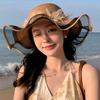 Fashionable Straw Hat Outdoor Sweet Sun Hat Sun Protection Hat