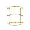 Gold Crown Display Stand Iron Crown Headband Display Rack  for Bride Hair Accessiories