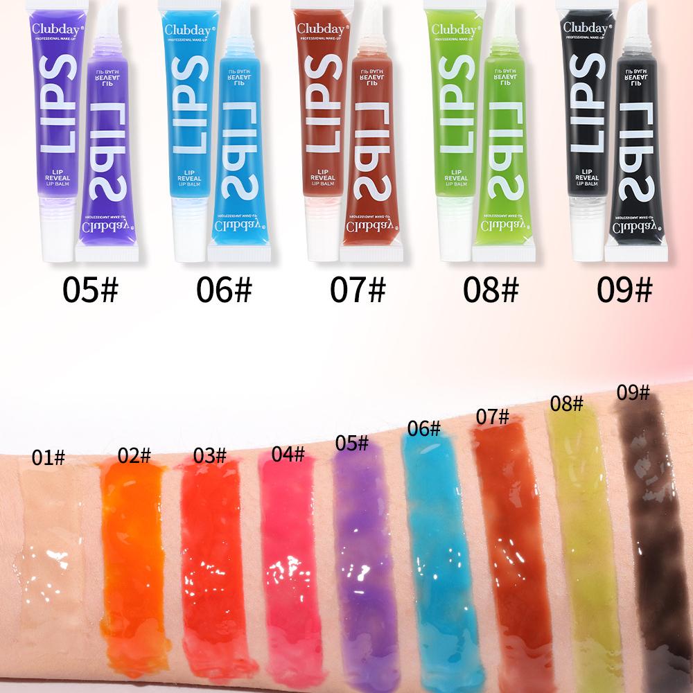9 Color Moisturizing Mirror Fruit Lip Oil Natural Long-lasting Water Gloss Lip Gloss