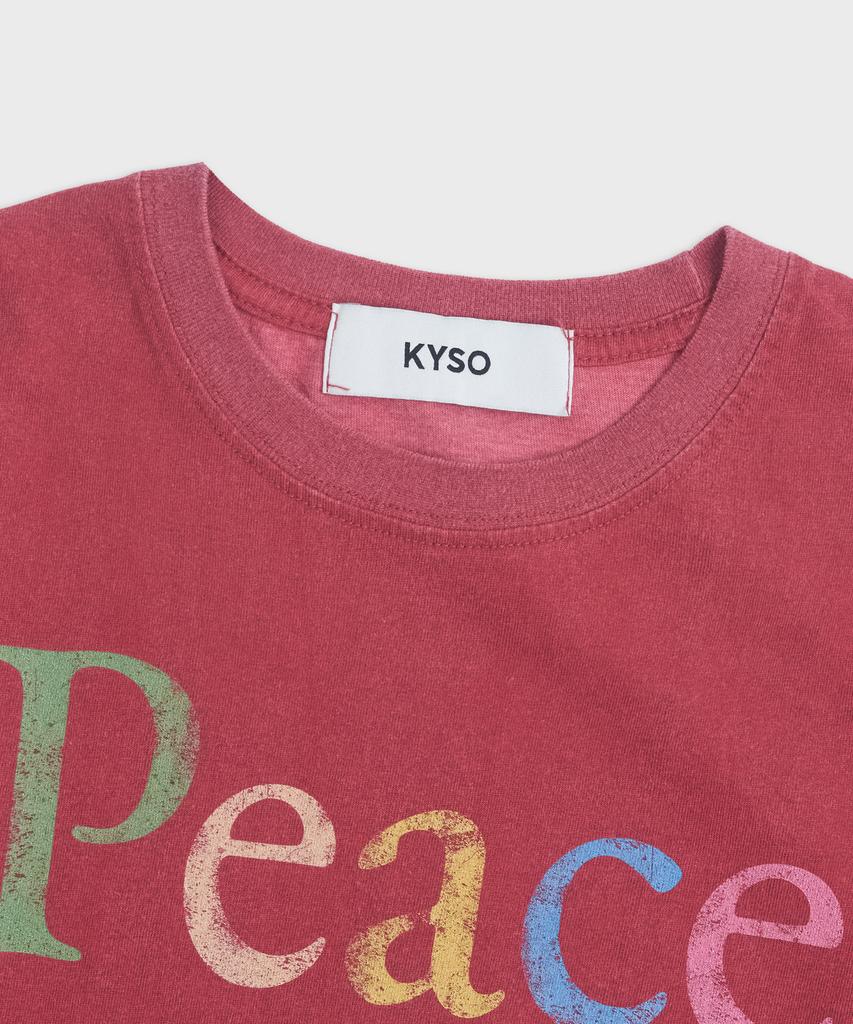 Kaiso (W) Piece T-Shirt Vintage Red