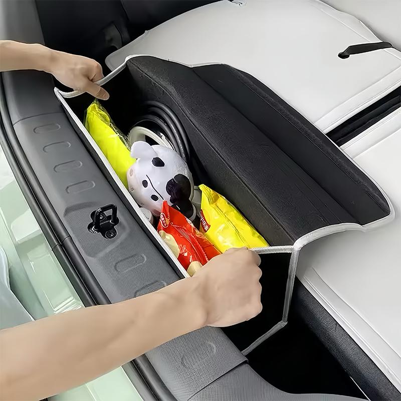 BXKKRP1 Large Capacity Storage Box Car Trunk Organizer Bag For Nissan Qashqai J11 Sylphy N7 Teana Note Navara Juke Patrol Leaf Tiida GTR