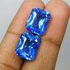 20.20 Carat CERTIFIED Loose Gemstone Loose Emerald Cut Natural Blue Sapphire