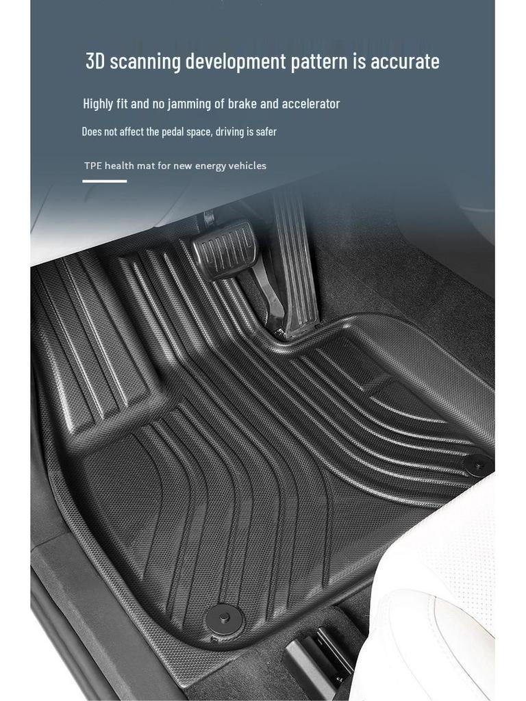 Eco-Friendly TPE Floor & Trunk Mats for 23-25 Avatr 12 - Includes Seat Back Mats