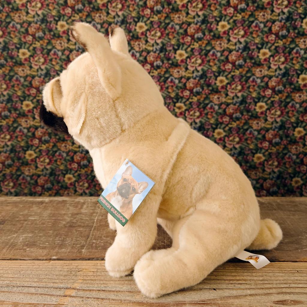Realistic stuffed dog French Bulldog