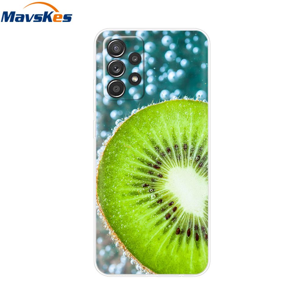 Für Samsung A52S 5G Hülle Niedliche Maus Blume Bemaltes Cover Klare Silikon Handyhülle Für Samsung Galaxy A52 A 52 52S 5G Weiche Taschen