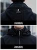 Men's 2025 Spring/Autumn Hooded Jacket: Printed Casual Sport Windbreaker
