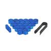 [ST S Michiko] Wheel Nut Cap Blue Metallic Color Air