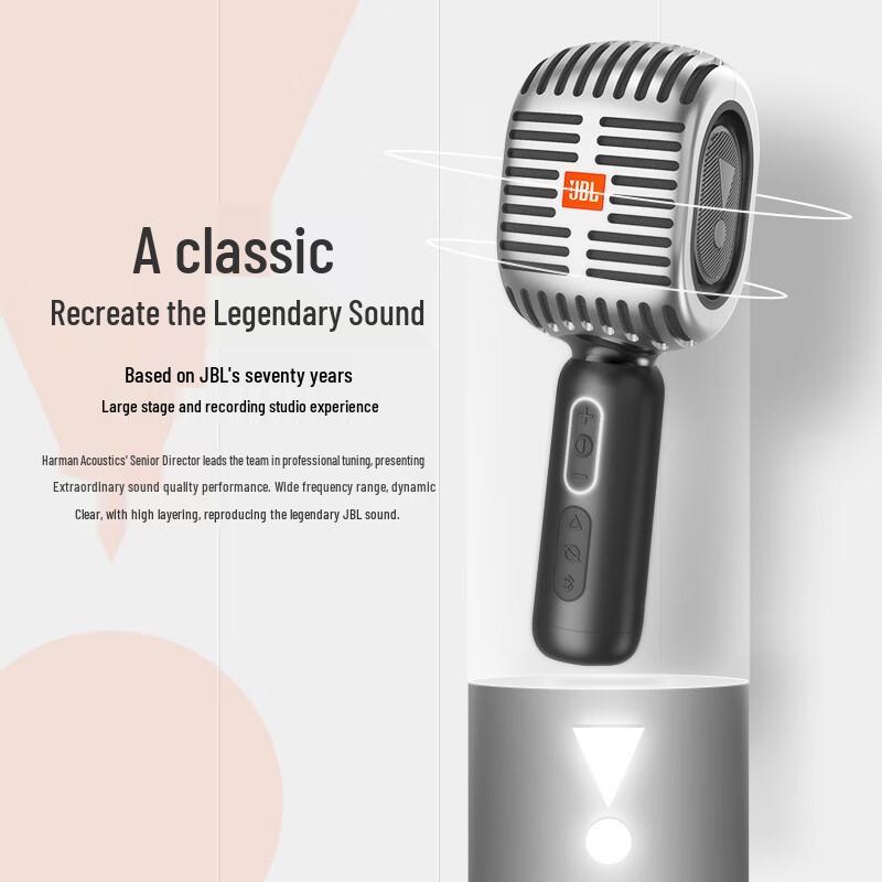 JBL KMC600 All-in-One Wireless Karaoke Microphone