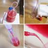 Brew Syphon Tube Set with Fixing Buckle 1.9m Home Brew Beer Siphon Filter Syphon Pump Liquid Sucker Pump for Wine Brewing Making