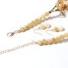 Jewelry Necklace Exaggerated Two-color Beaded Multi-layer Collarbone Chain