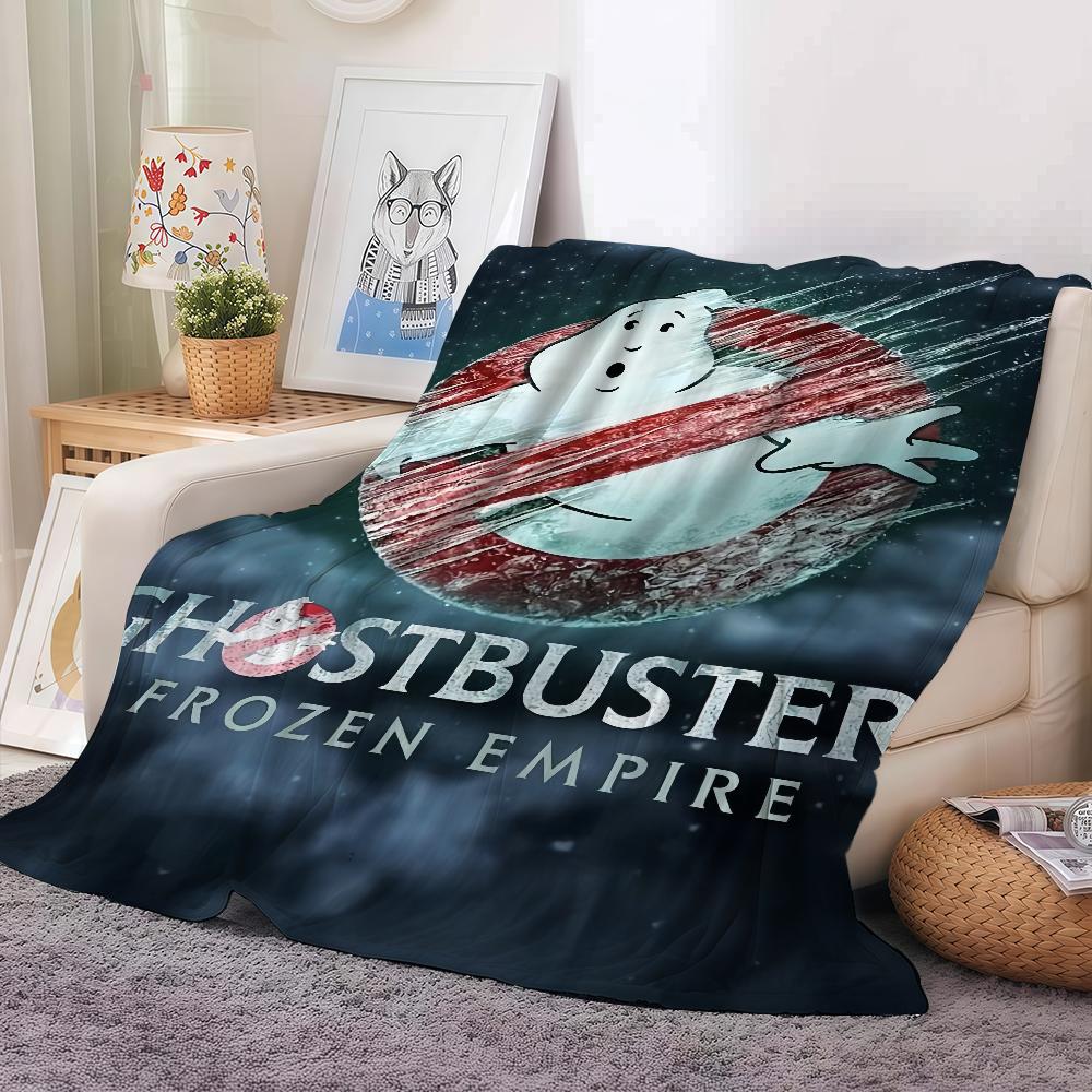 Classic Film G-Ghostbusters-S Cool Blanket Warm Soft Suitable For Bedroom Sofa Bed Living Room Office Travel Camping Gifts