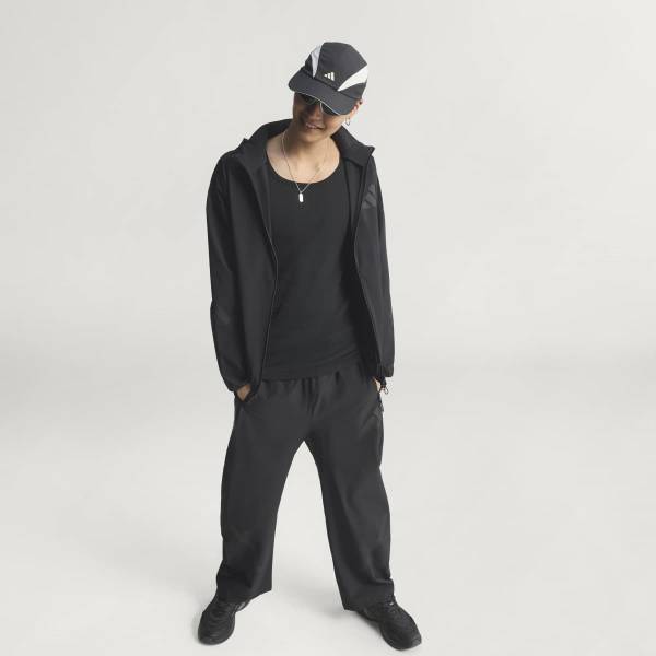 Adidas Loose Fit Upf50 Protection For Outdoor Activities Z.n.e. Woven Track Top