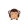 Personalized Animal Brooch Cartoon Lovely Shy Monkey Enamel Pins Cute Funny Badges Jewelry Gifts Backpack Lapel Pin Dropshipping