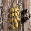 Rustic Kitchen Wall Decorations Artificial Hanging Vegetables String, Simulation Pendants, Farmhouse for Decor Decor, Realistic Foam Vegetable