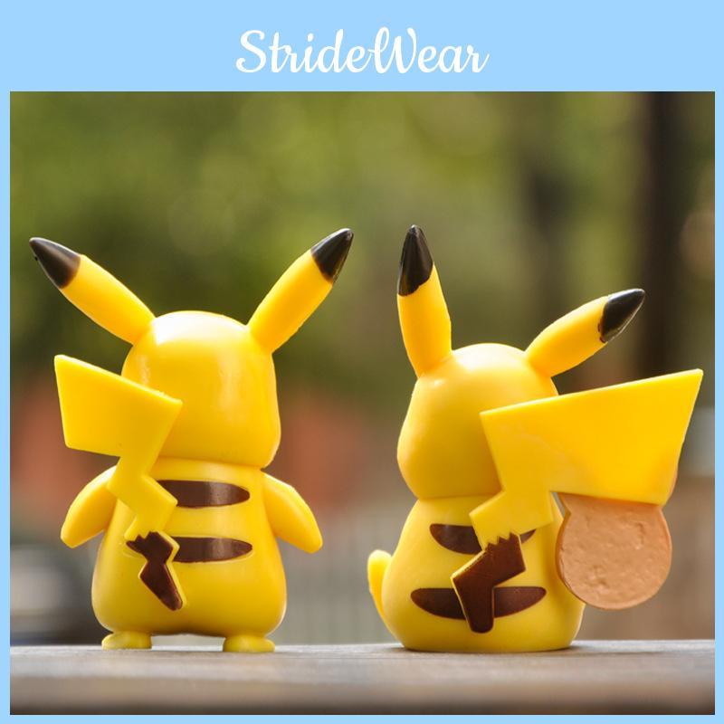 Anime Pikachu Figurines Childrens Toy Birthday Gift Desktop Collectibles Decor