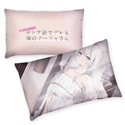 

Аля-сан, девушка по соседству, которая иногда шепчет по-русски, Премиальная художественная подушка, Примерочная