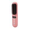 Hair Straightener Brush Cordless 9 Gears Negative Ion Hair Straightening Comb Portable Rechargeable 